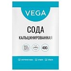 Сода кальцинированная, Vega, 400г, полиэтиленовый пакет