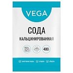 Сода кальцинированная, Vega, 400г, полиэтиленовый пакет