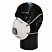 превью Полумаска фильтрующая PHSV 2011 с кл FFP1 до 4ПДК, (XL) 10шт/уп