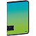 превью Папка на молнии Berlingo «Radiance» А4, 600мкм, голубой/зеленый градиент, с рисунком