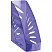 превью Лоток для бумаг вертикальный СТАММ «Тропик», тонированный фиолетовый, ширина 110мм