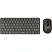 превью Набор клавиатура+мышь RAPOO беспроводная 9050S, цв. Dark Grey