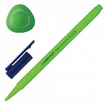 Текстмаркер STAEDTLER (Германия) «Triplus Textsurfer», трехгранный, круглый, 1-4 мм, неон зеленый