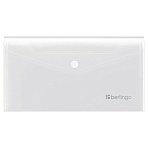 Папка-конверт на кнопке Berlingo «No Secret», С6, 200мкм, матовая