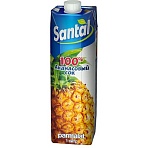 Сок Santal ананасовый для детского питания 1л