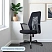 превью Кресло офисное Easy Chair 225 PTW черное (сетка/ткань, металл)