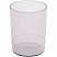 превью Подставка-стакан Стамм «Офис», пластик, круглый, тонированный серый
