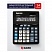 превью Калькулятор настольный Eleven Business Line CDB1401-BK, 14 разрядов, двойное питание, 155×205×35мм, черный