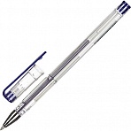 Ручка гелевая Attache Omega синяя (толщина линии 0.5 мм)