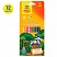 превью Карандаши цветные Мульти-Пульти «Енот-следопыт», 12цв., трехгр., рисунок на корпусе, заточен., картон