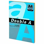 Бумага цветная DOUBLE AА475 г/м2100 л.5 цветов x 20 л. микс неон