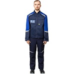 Куртка летняя муж. л23-КУ син/вас (р.44-46) 170-176 (серия Л)