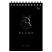 превью Блокнот А6 60л. на гребне BG «Just black»