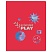 превью Тетрадь 96л., А5, линия BG «Stickers», тиснение голографической фольгой