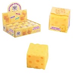Игрушка-антистресс «СЫР», 6 см, дисплей, JOLLY JOT (ДЖОЛЛИ ДЖОТ)