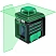 превью Лазерный уровень ADA Cube 2-360 Green Professional Edition самовыравнивающийся (А00534)