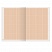 превью Бумага масштабно-координатная, А3, 295×420 мм, оранжевая, на скобе, 8 листов, HATBER, 8Бм3_03410