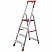 превью Стремянка алюминиевая 4 ступени Новая Высота 3150104