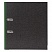 превью Папка-регистратор ОФИСМАГ, фактура стандарт, с мраморным покрытием, 75 мм, зеленый корешок