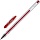 Ручка гелевая Attache Omega красная (толщина линии 0.5 мм)