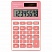 превью Калькулятор карманный BRAUBERG PK-608-PK (107×64 мм), 8 разрядов, двойное питание, РОЗОВЫЙ