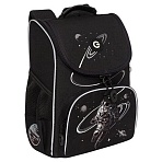 Ранец GRIZZLY анатомическая спинка, с мешком для обуви, для мальчиков, «SPACEMAN RACE», 33×25х13 см
