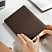превью Бизнес-блокнот Deli Squared Notebook А5 96 листов бежевый в клетку на сшивке