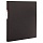 Папка с металлическим пружинным скоросшивателем BRAUBERG, картон/ПВХ, 35 мм, черная, до 290 листов