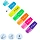 Набор текстовыделителей мини Deli 1-4 м м, скош.нак.,6цв, пастельн. EU377