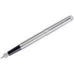 Ручка перьевая Waterman «Hemisphere Stainless Steel PT» синяя, 0.8мм, подарочная упаковка