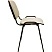 превью Стул офисный Easy Chair Изо/Iso бежевый (искусственная кожа, металл) (1647585)