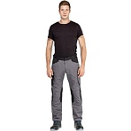 Брюки летние мужские MACH2 сер/оранж р. XL (арт. M2PA3GOXG)