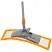 превью Швабра OfficeClean Professional, телеск. ручка 120см, пласт. флаун.40см, МОП микрофибра (карманы)
