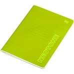 Записная книжка А6 50л. на сшивке BG «Neotone», желтый, фактурное тиснение, блок в точку 80г/м2