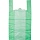Пакет-майка Знак Качества ПНД зеленый 35 мкм (42+18×68 см, 50 штук в упаковке)