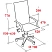 превью Кресло для руководителя Easy Chair Priority серое (флок, металл)