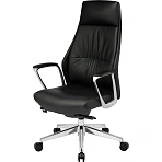 Кресло для руководителя Easy Chair 598 MPU черное (экокожа, металл)