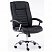 превью Кресло для руководителя Easy Chair 587 TPU черное (искусственная кожа/хромированный металл)