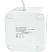 превью Сетевой фильтр Cablexpert Cube на 3 розетки 1.5 метра + 4 USB (CUBE-3-U4-W-1.5)