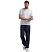 превью Брюки универсальные у14-БР на резинке синие тиси (размер 104-108 (52-54), рост 170-176)
