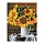 Алмазная мозаика ТРИ СОВЫ «Пионы и клубника», 40×50см, холст на деревянном подрамнике, картонная коробка с пластиковой ручкой