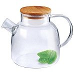 Чайник заварочный стекл 1.5л бамб/кр Studio TM Appetite