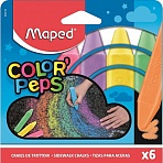 Мел Maped Color'peps цветной 6 штук