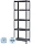 Стеллаж металлический Everest Beamy Simple (5 полок, 1200х400х1800 мм)