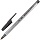 Ручка шариковая неавтоматическая Deli Think, шарик 1 мм, линия 0.7, черная