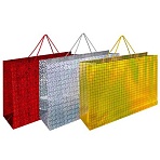 Пакет подарочный (1 шт. ) 62×17x42 см, «BIG SIZE», голография, ассорти 3 цвета, ЗОЛОТАЯ СКАЗКА