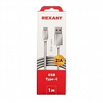 Кабель Rexant USB 2.0 - USB Type-C 1 метр (18-1899)