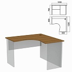 Стол компактный ЧАСТЬ 1 «Арго»1200×1200х760 ммправыйорехА-203.60