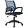 Кресло офисное Комус Мебель (Easy Chair) 396 красное/чёрное (сетка/ткань, пластик)