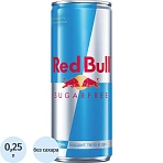 Напиток газированный энергетический Red Bull без сахара 0.25 л